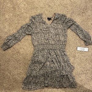 NWT MSK Women’s Size Large Flower Pattern Dress